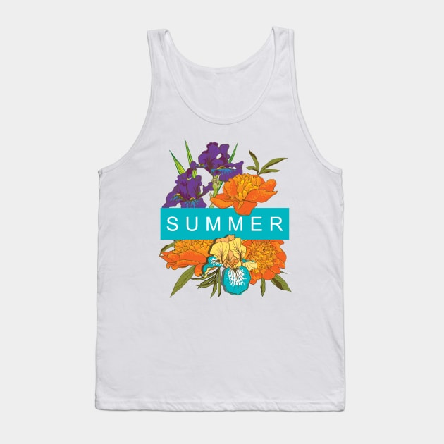 Summer #8 Tank Top by Olga Berlet